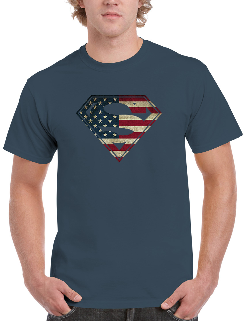 Superman new york yankees logo american flag shirt - Trend T Shirt